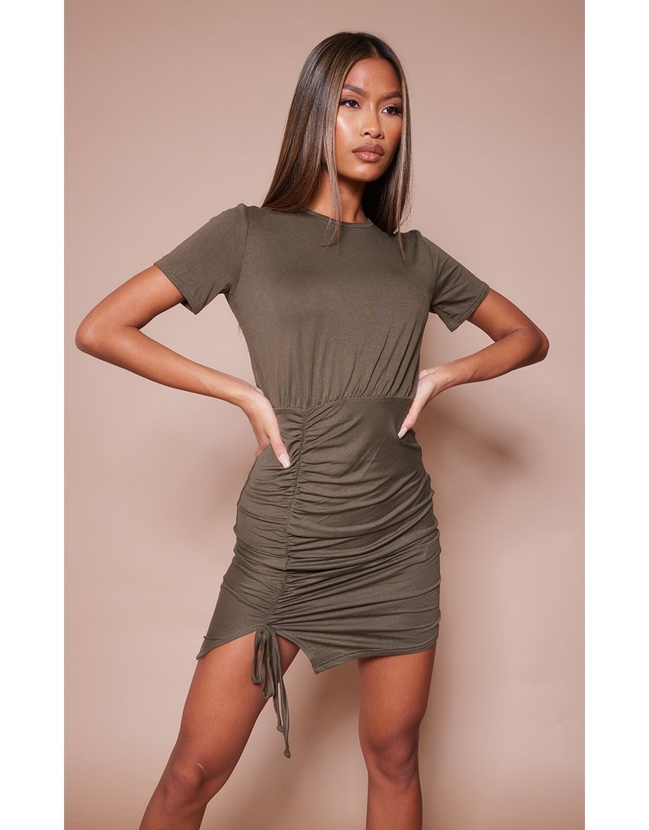 BODYCON MINI T SHIRT DRESS