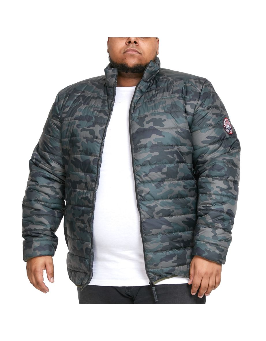 Mens big and tall quilted jacket best sale