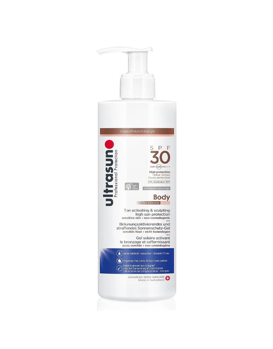Ultrasun Body Tan Activator Sculpt SPF 30 400ml