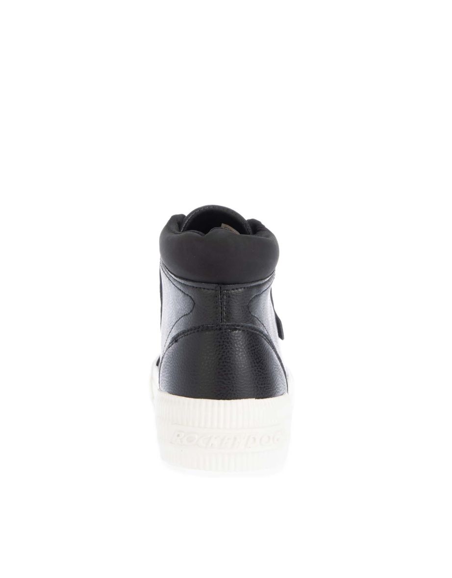 Women's Rocket Dog Cheery High Top Trainers in Black - 5