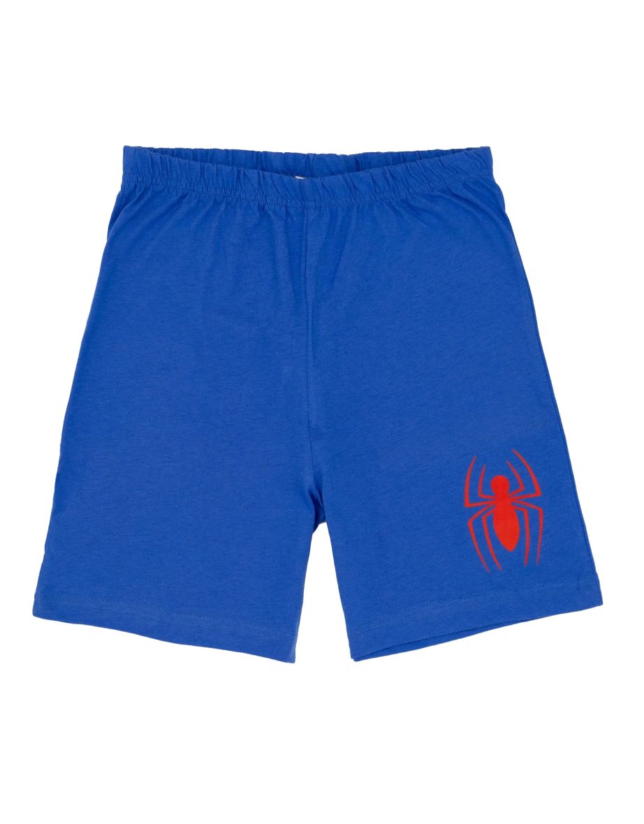 Spider-Man Boys Logo Short Pyjama Set - Blue/Red - 2