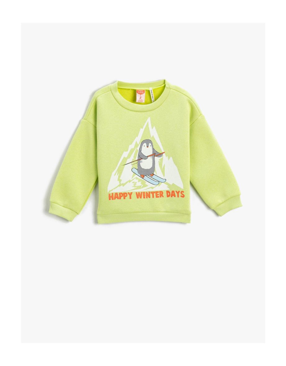 Baby Boy Yellow Sweatshirt