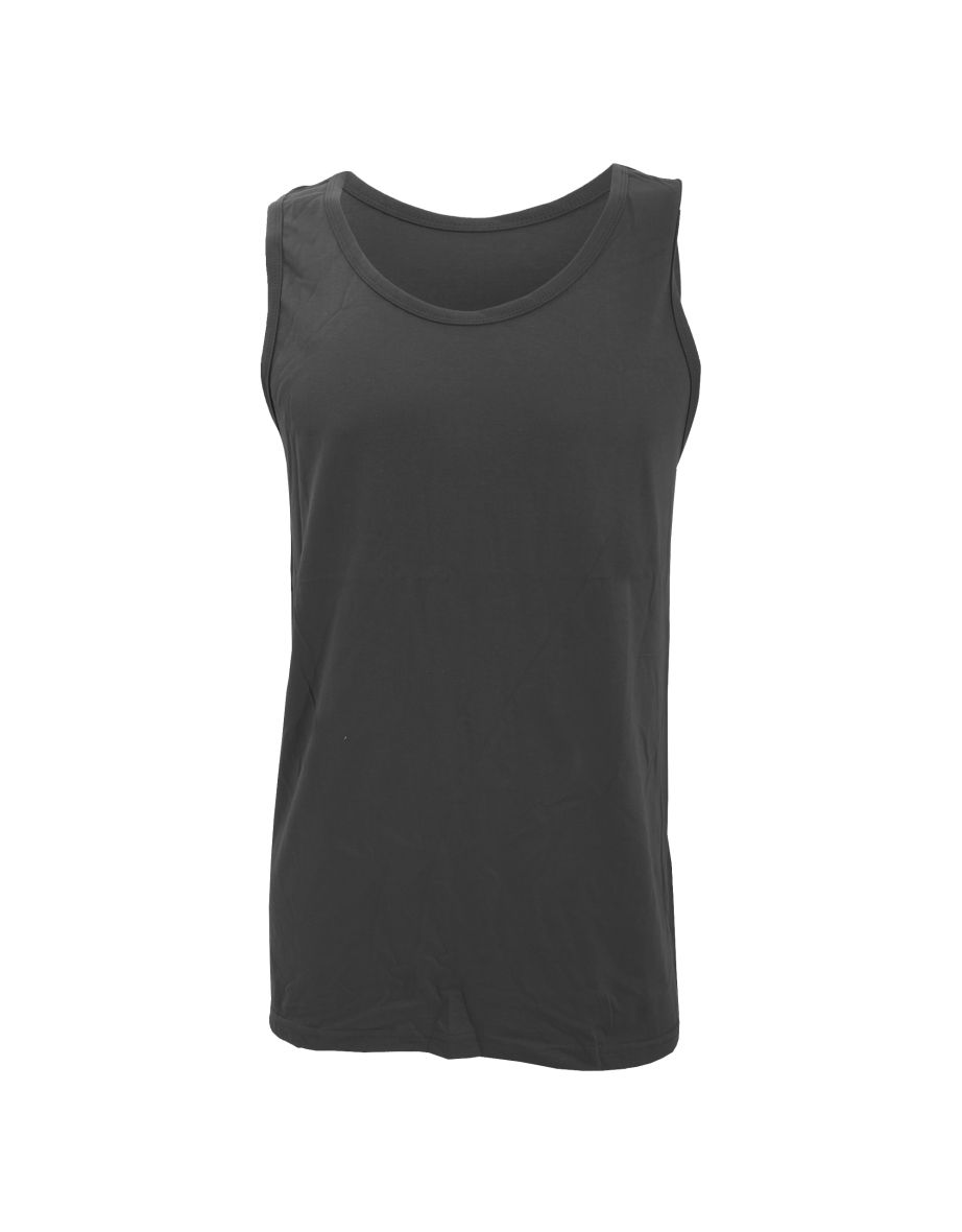 Gildan Mens Softstyle® Tank Vest Top - Charcoal
