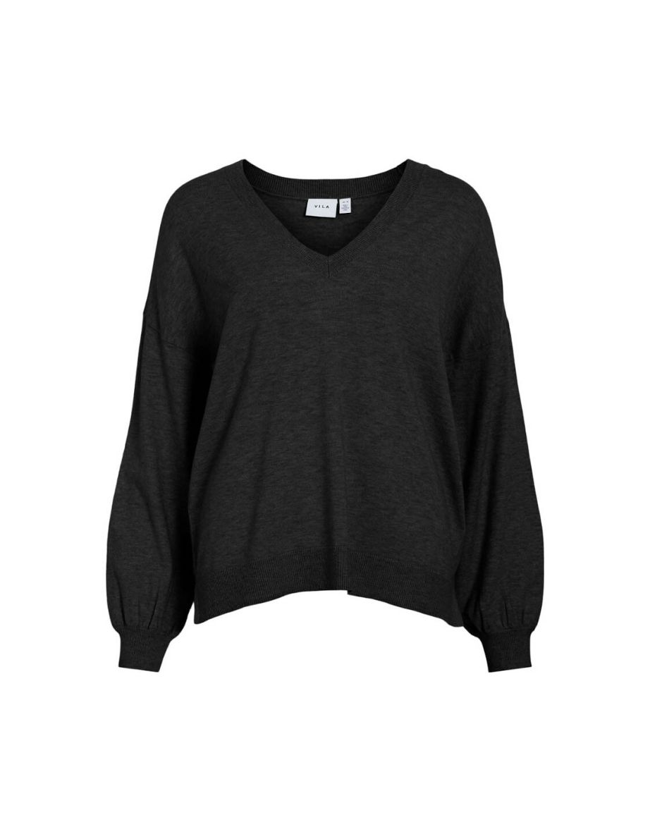 Oversized V-Neck Jumper/Sweater - 1