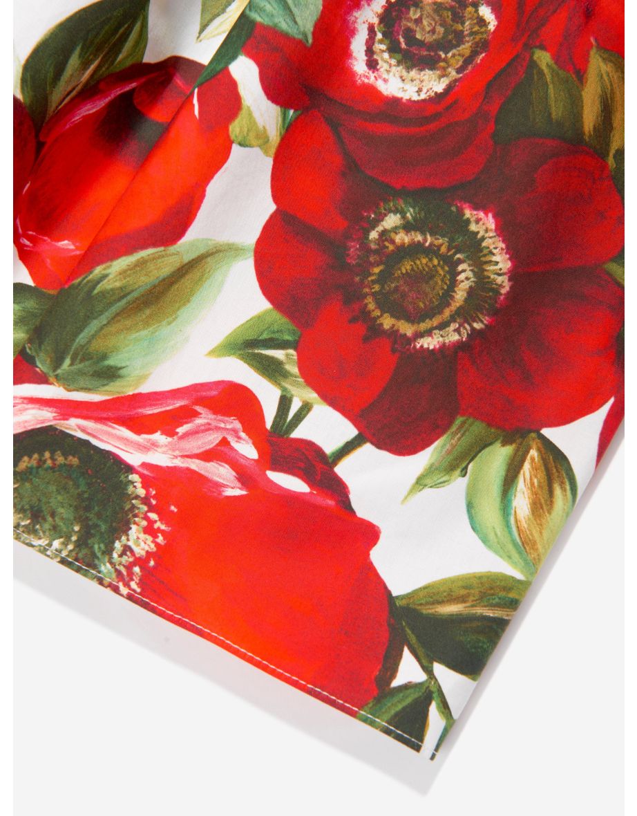 Girls Anemone Print Dress in Multicolour - 3