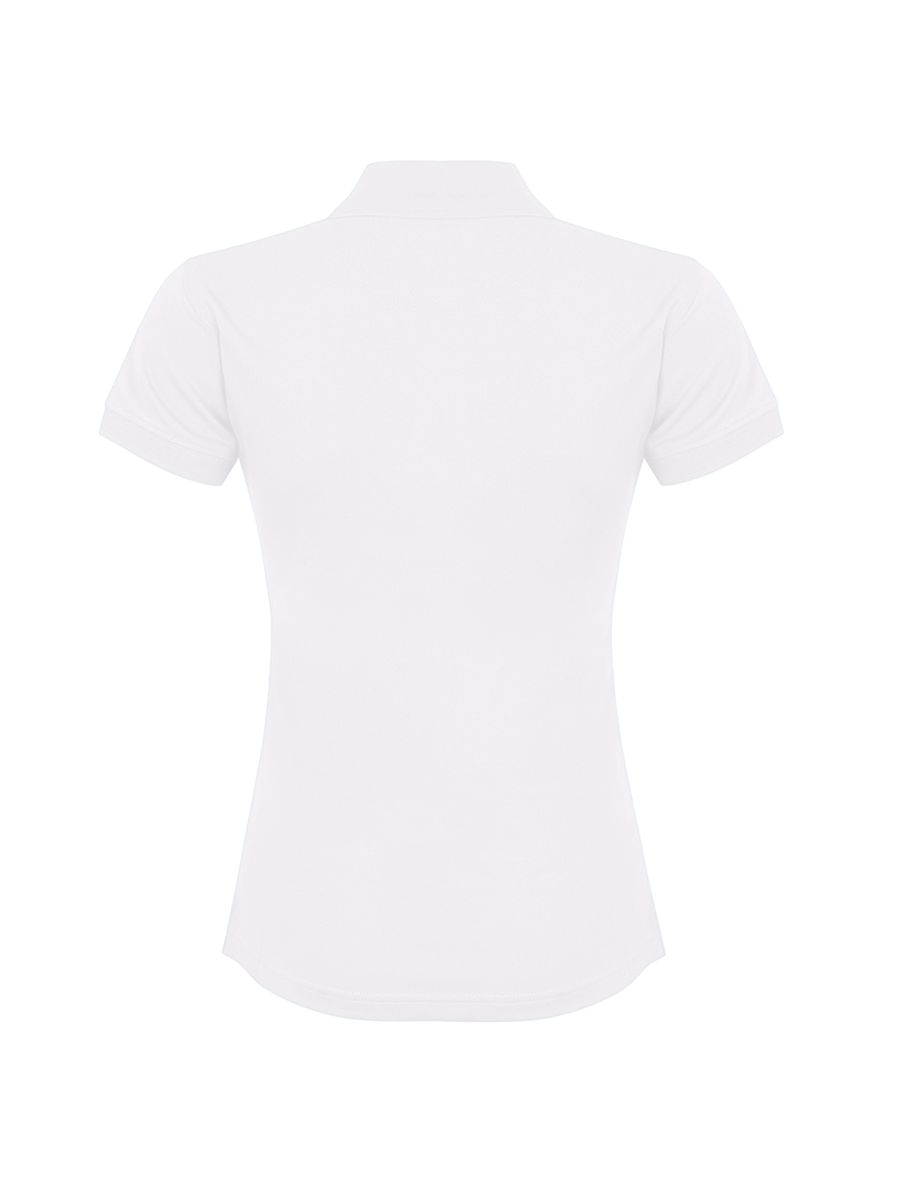 Henbury Womens/Ladies Coolplus® Fitted Polo Shirt - White - 1