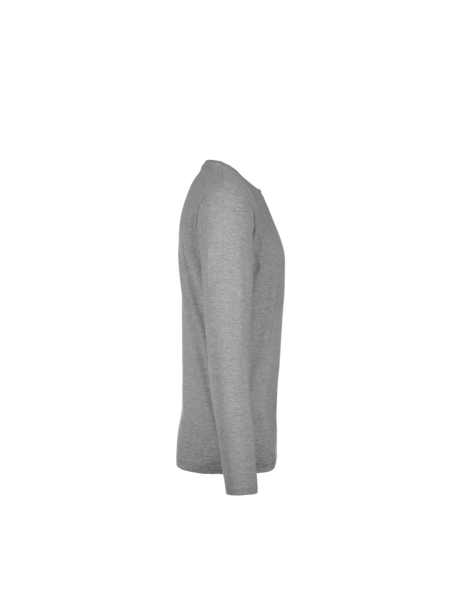 B&C Mens #E190 Long Sleeve T-Shirt - Sport Grey - 2