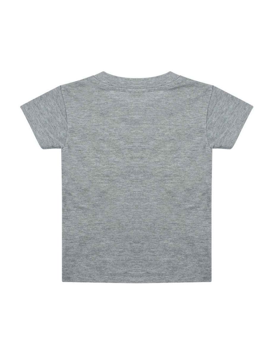 Larkwood Baby Plain T-Shirt - Heather Grey - 1