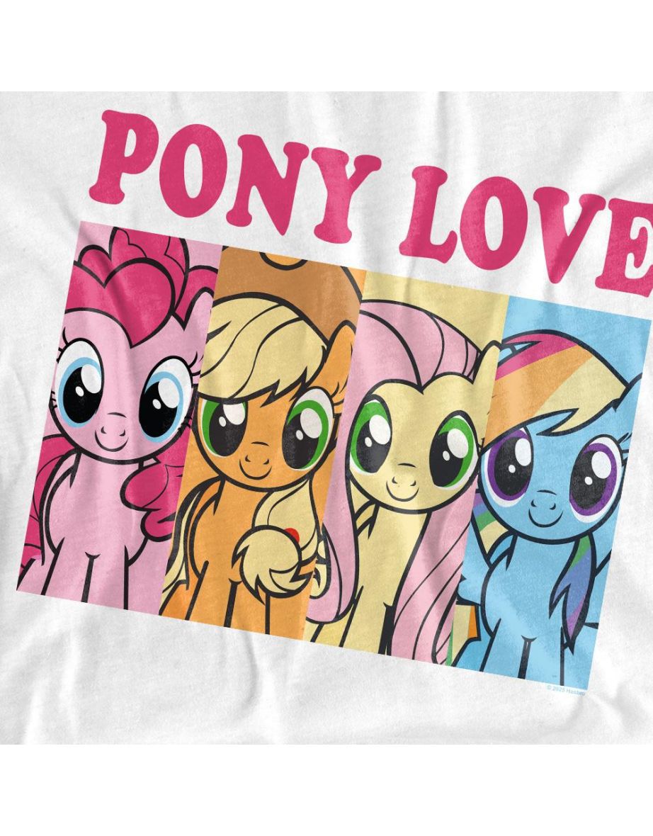 My Little Pony Mens Pony Love T-Shirt - White - 3