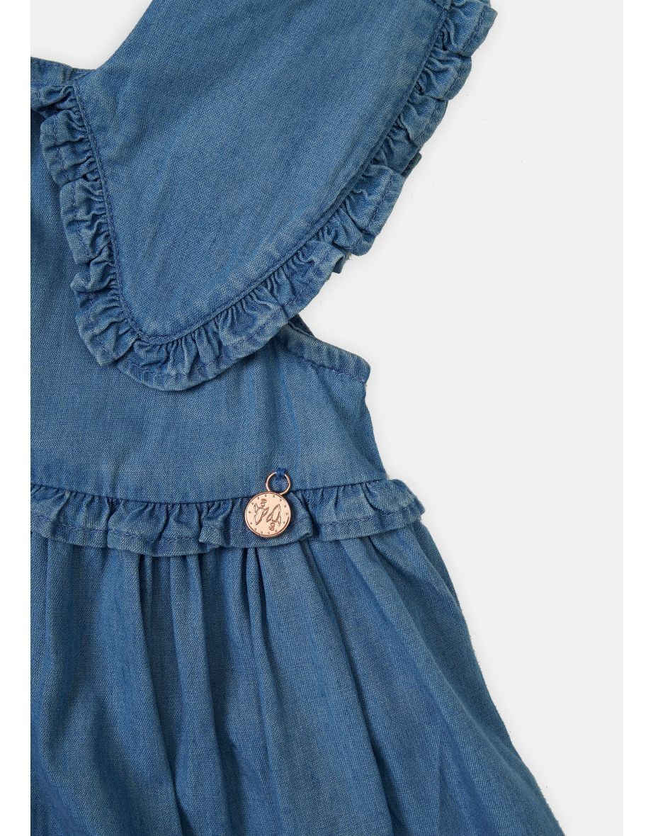 Tilly Denim Dress - 4