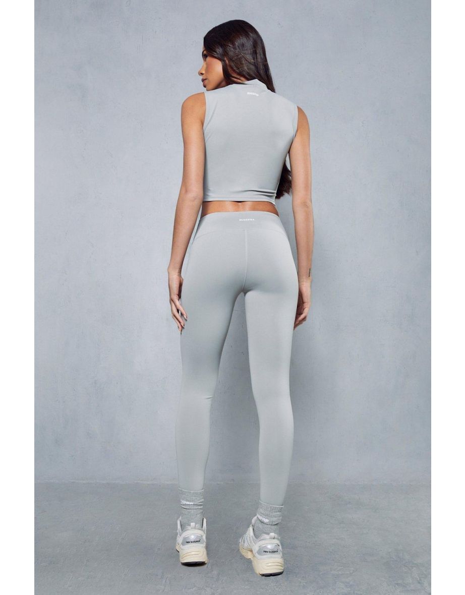 Misspap Lifestyle High Waisted Leggings - 2