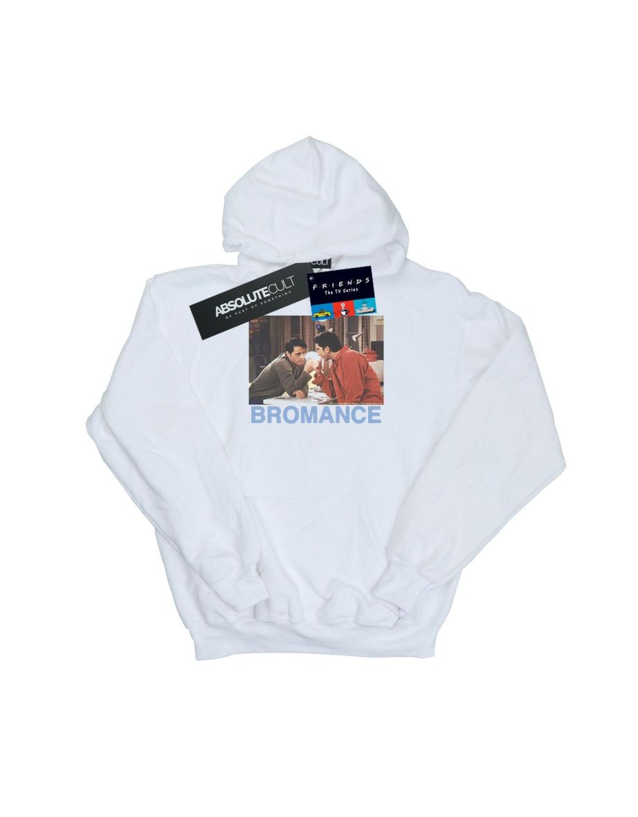 Friends Girls Joey And Ross Bromance Hoodie - White - 1