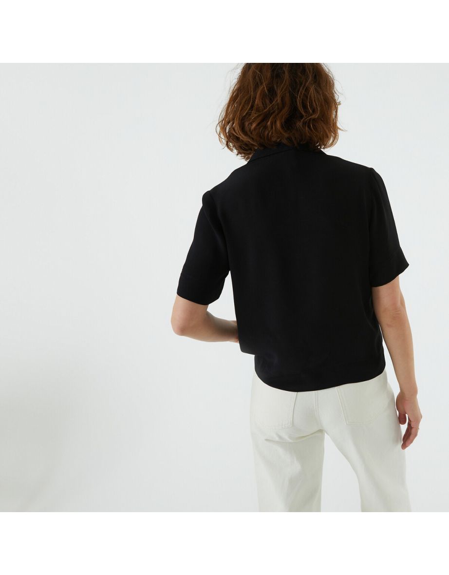 Tailored Collar Blouse - 3
