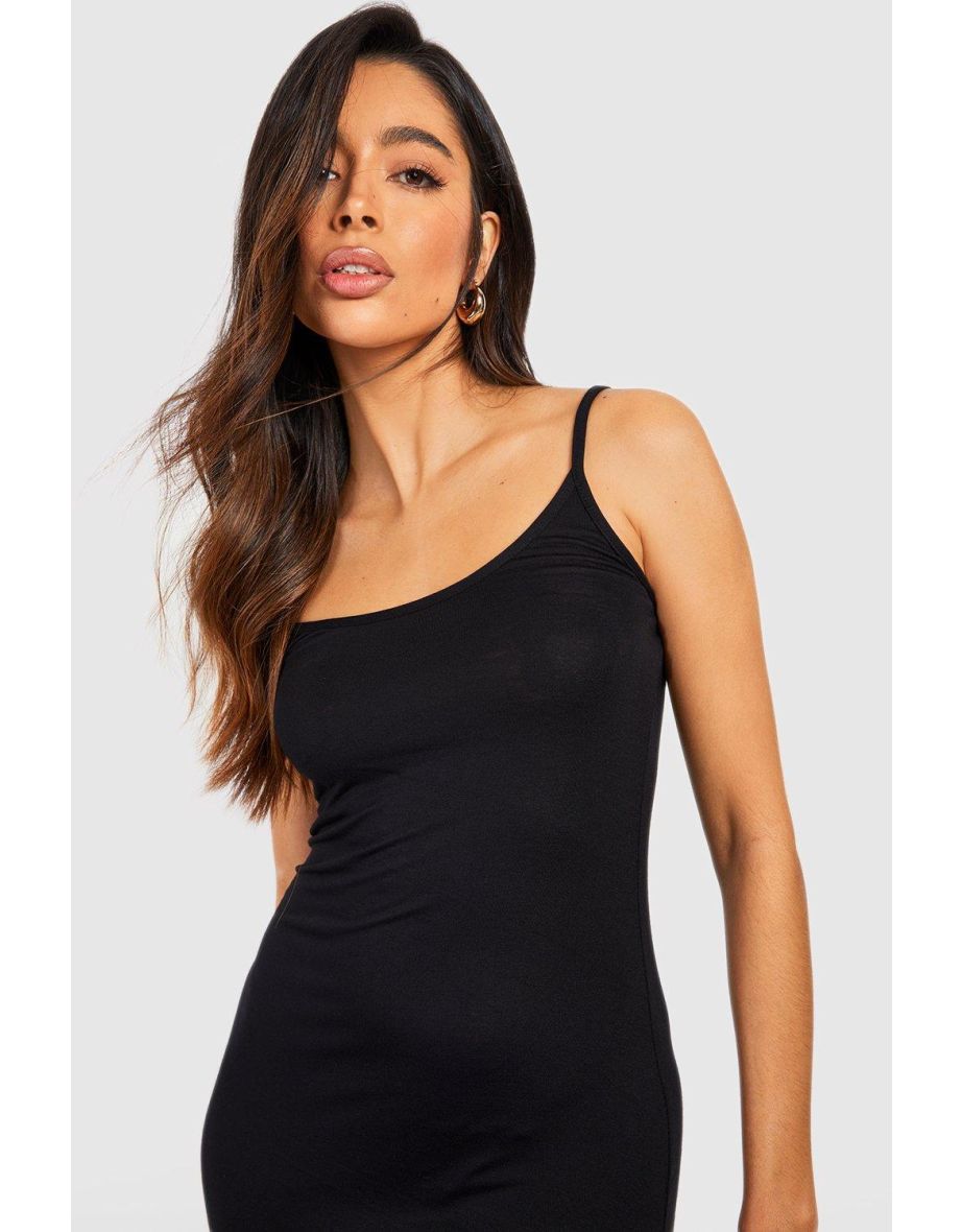 Basics Strappy Maxi Dress - black - 3