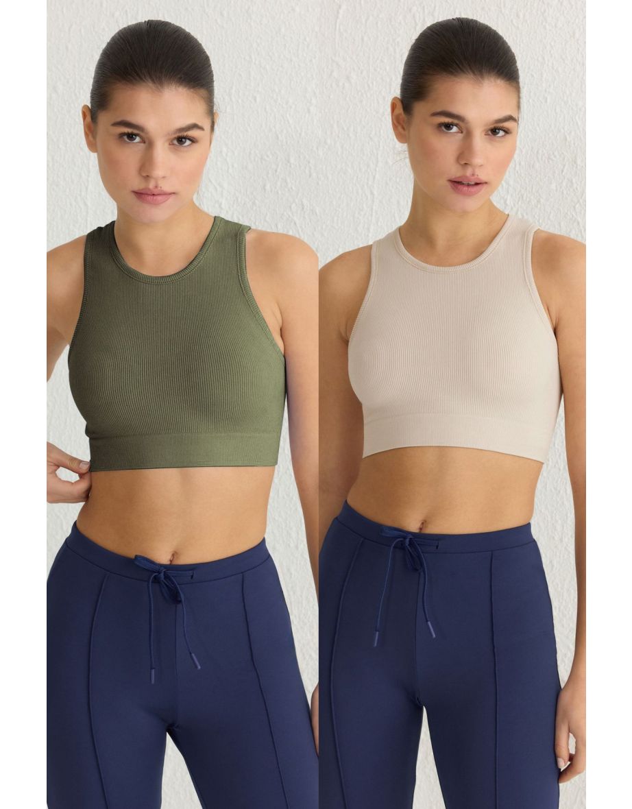 Sports Bra - Multi-color - Plain