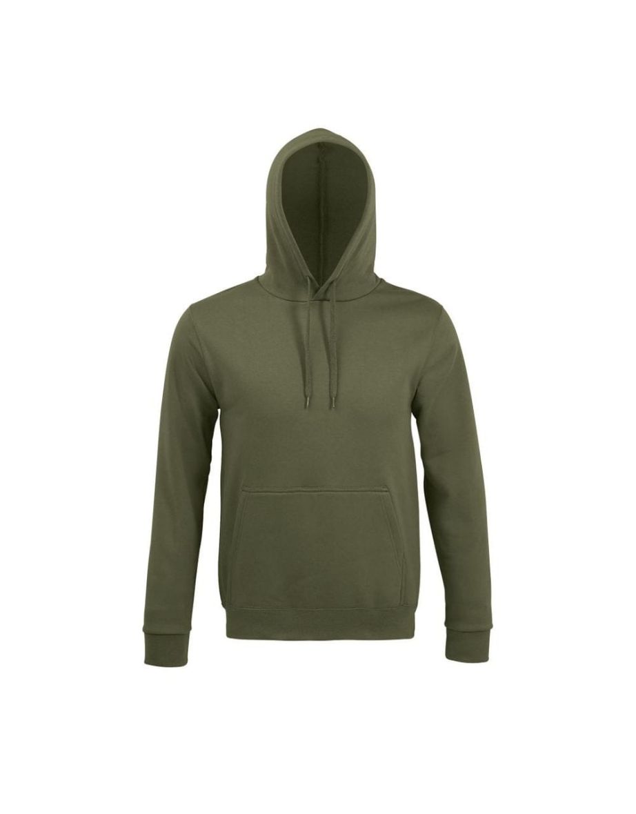 SOLS Snake Unisex Hooded Sweatshirt / Hoodie - Dark Green