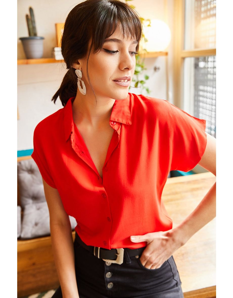 Shirt - Red - Regular fit