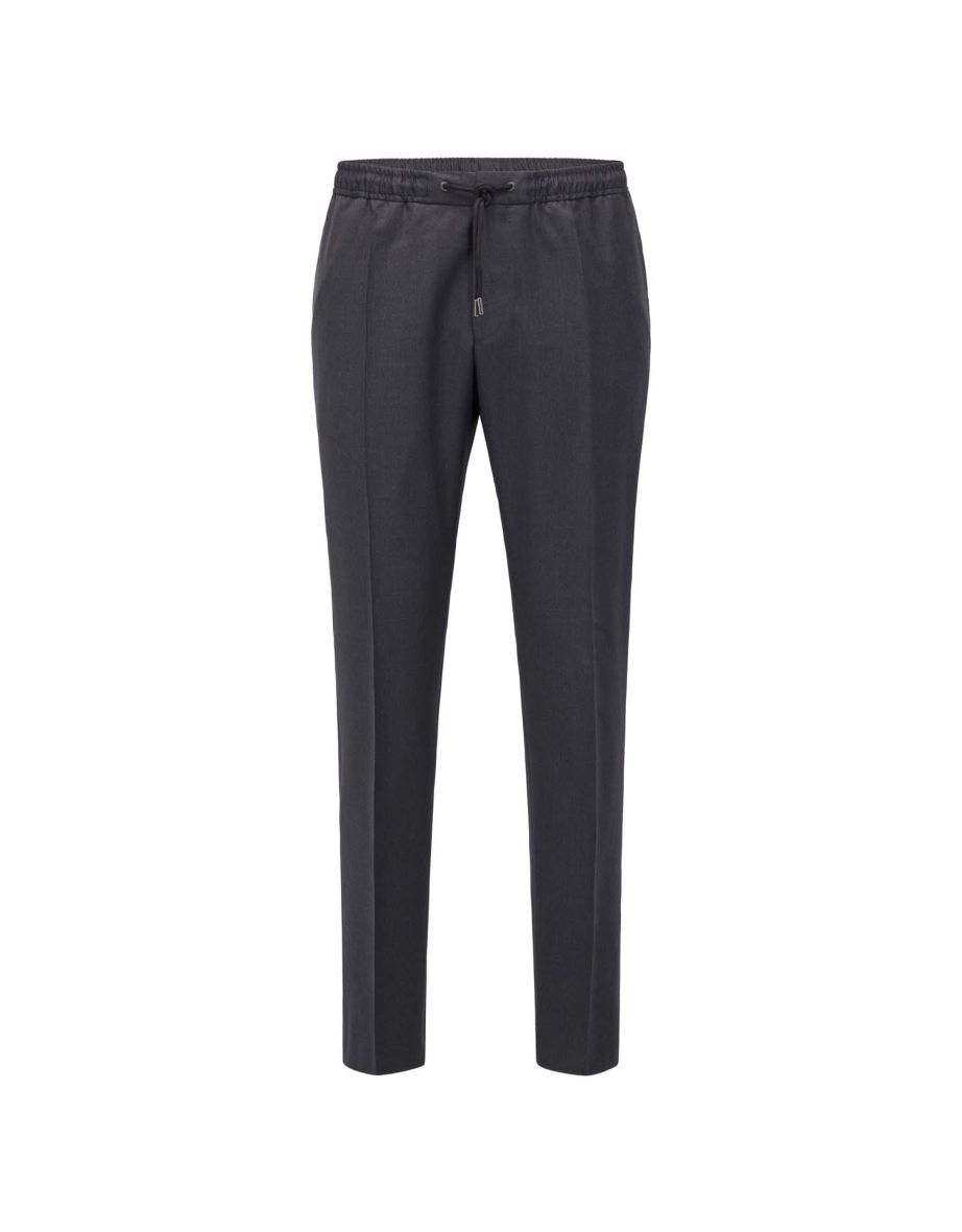 Men's Boss Banks Trousers in Grey