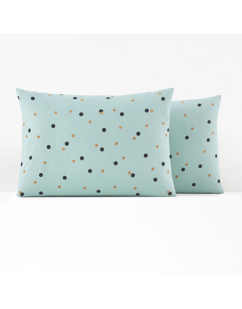 Perfect Night Pillowcase in Polka Dot Print Cotton - 2