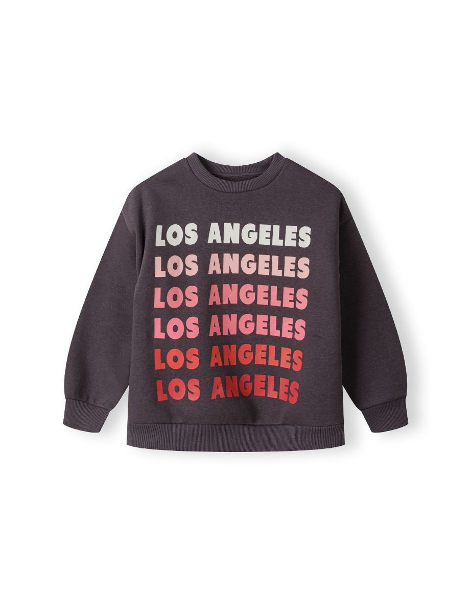 Girls Crew Neck Sweatshirt with Print