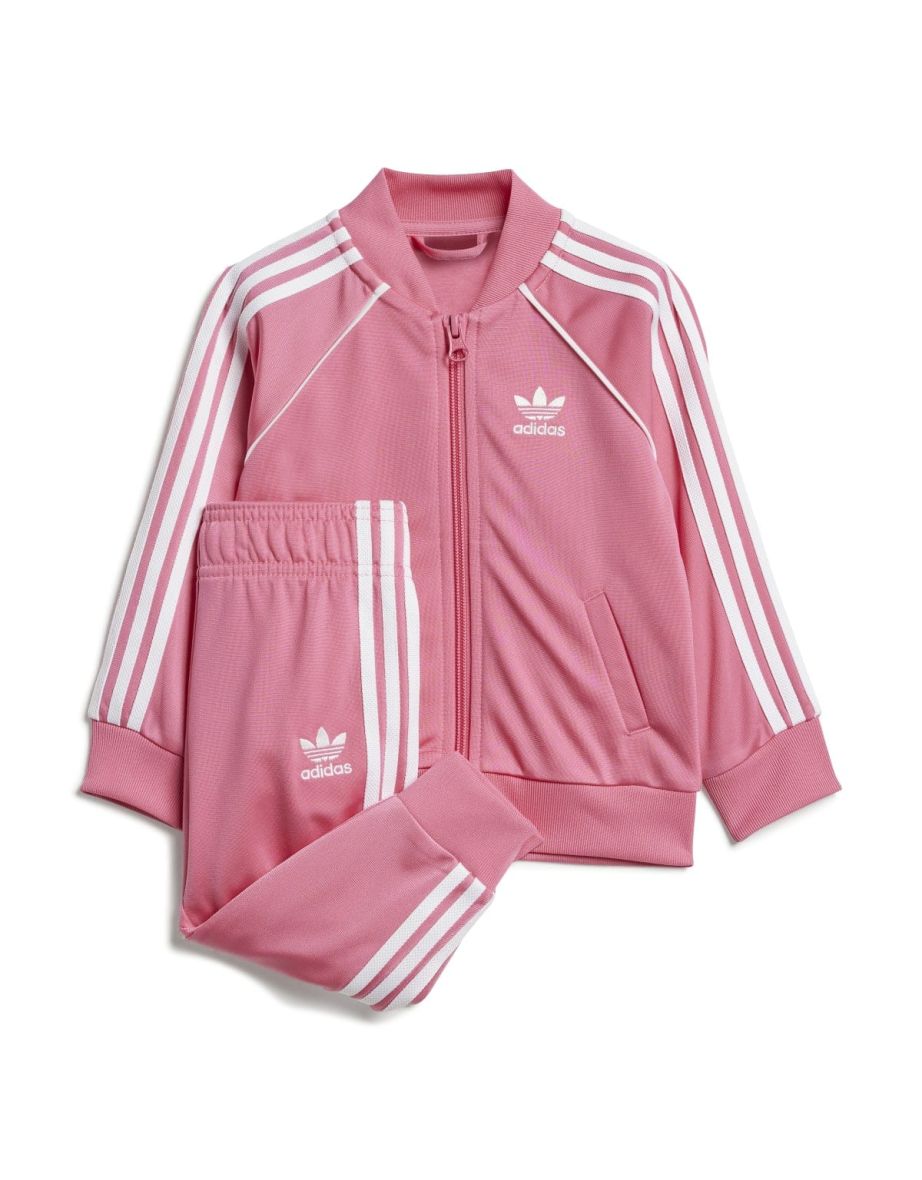 Boy's adidas Originals Infants Adicolor SST Tracksuit in Pink