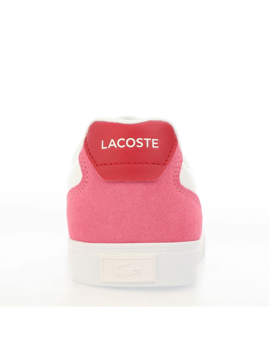 Women's Lacoste Lerond Pro Trainers in White - 5