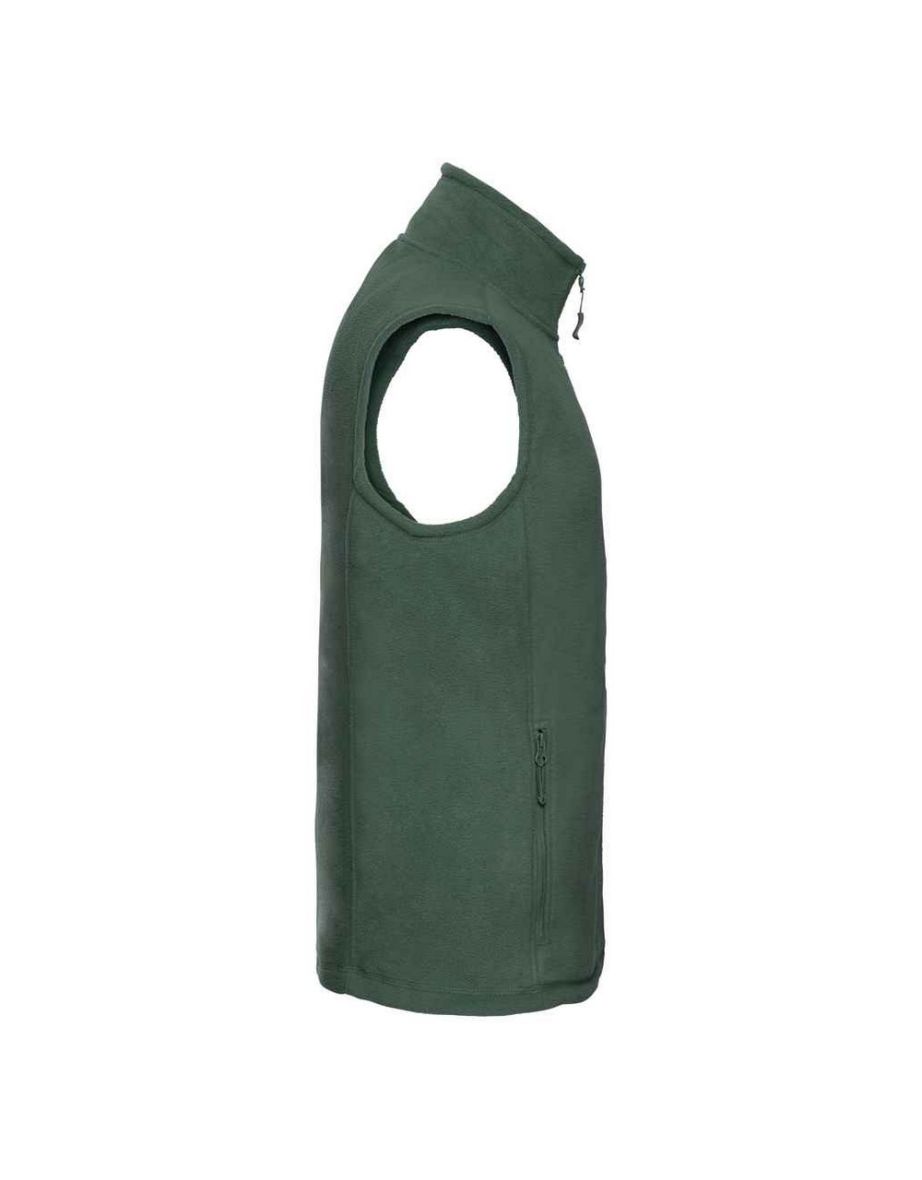 Russell Mens Outdoor Fleece Gilet - Bottle - 2