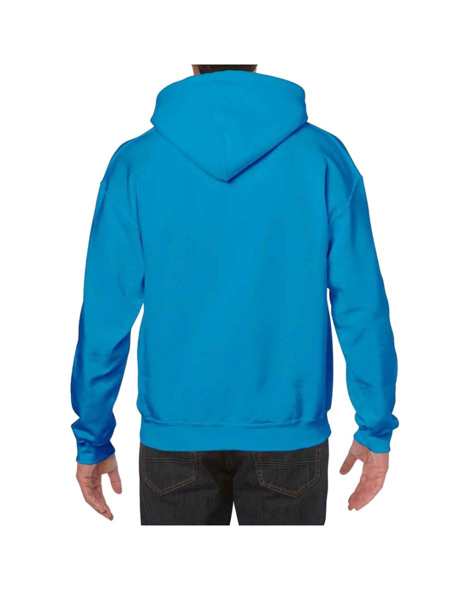 Gildan Mens Hoodie - Sapphire Blue - 1