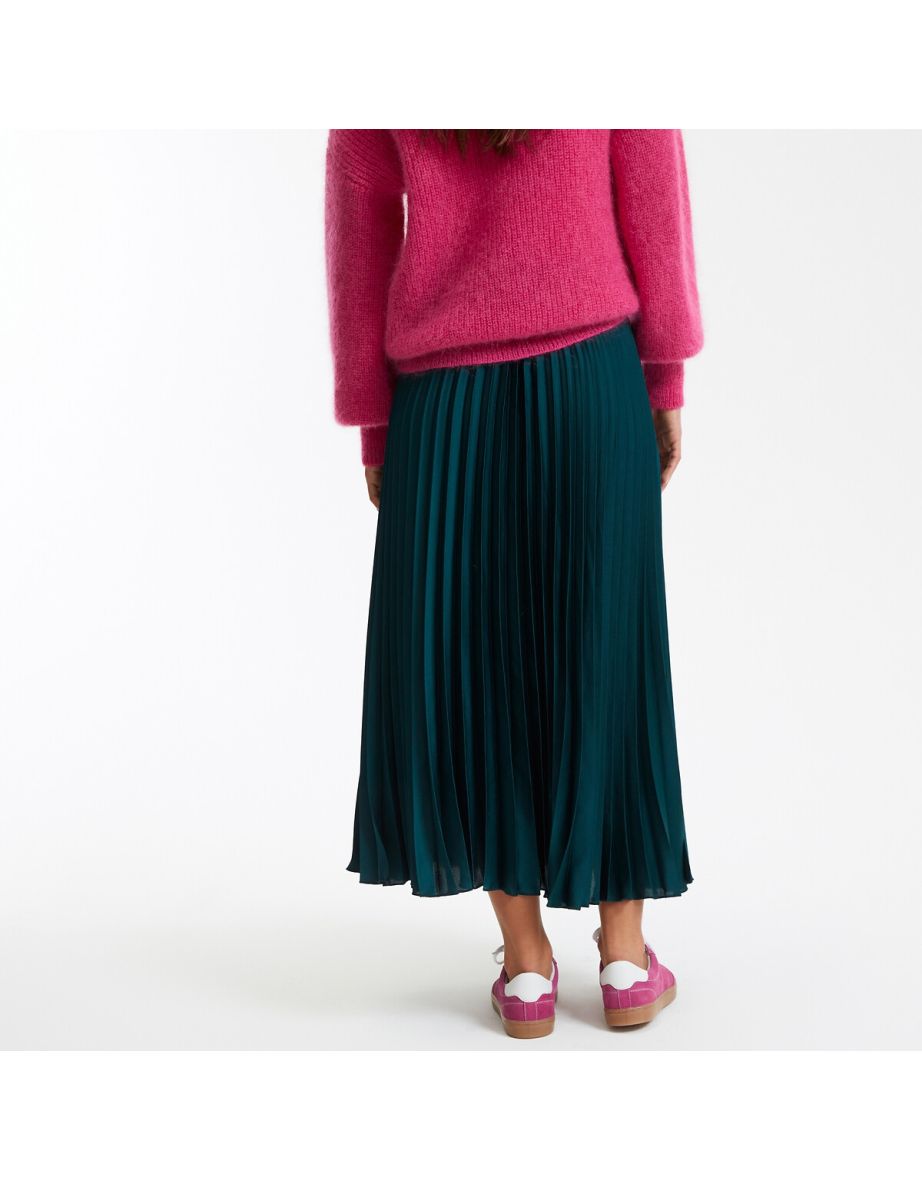 Pleated Maxi Skirt - 3