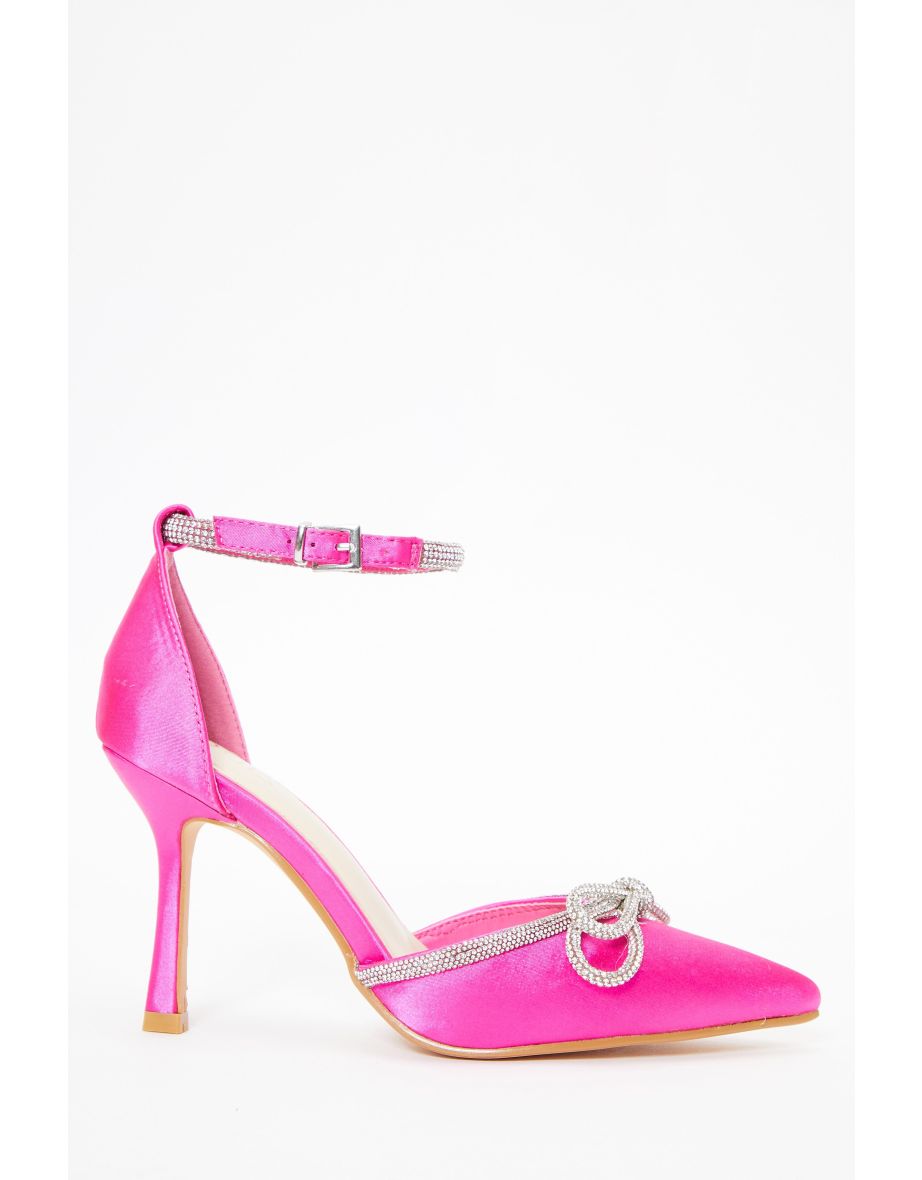 Quiz hot sale pink heels