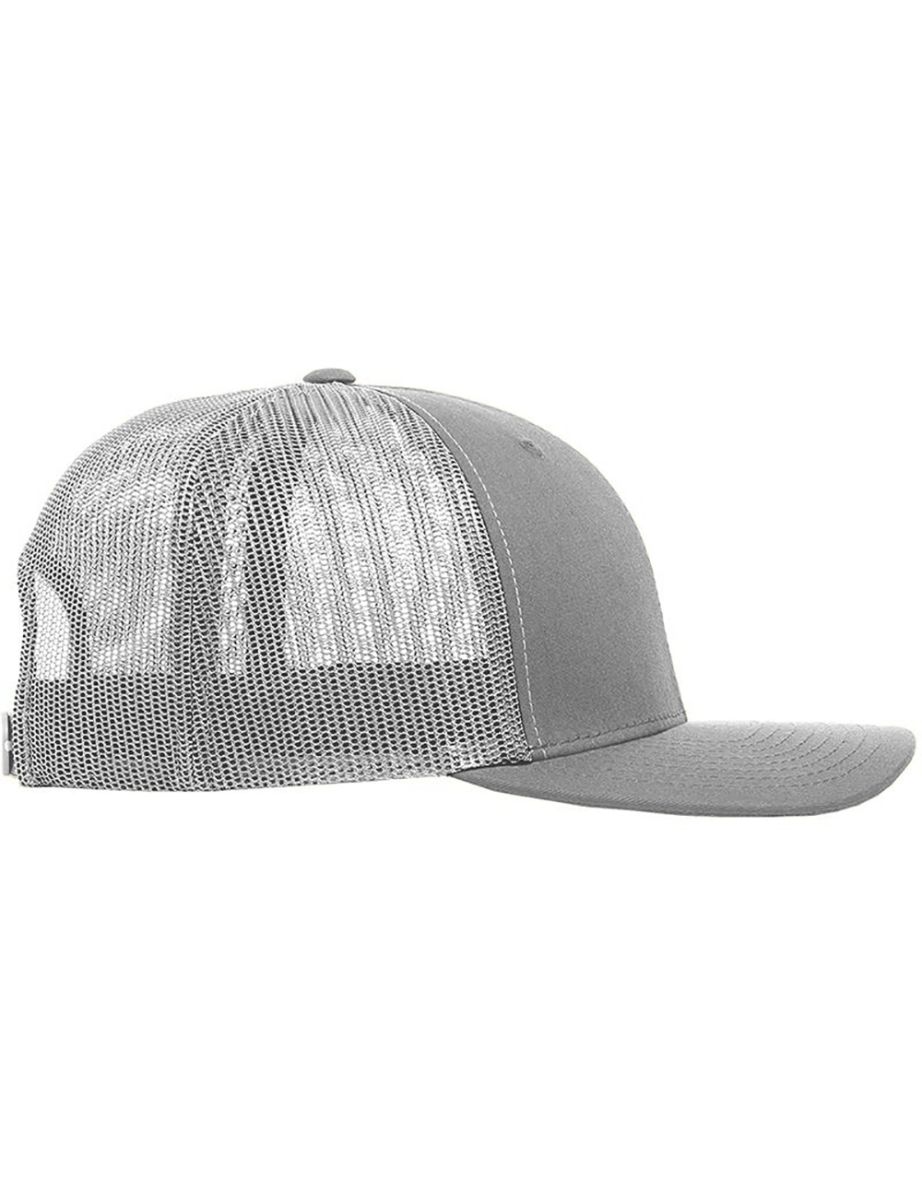 Yupoong Flexfit Retro Snapback Trucker Cap - SIlver - 1