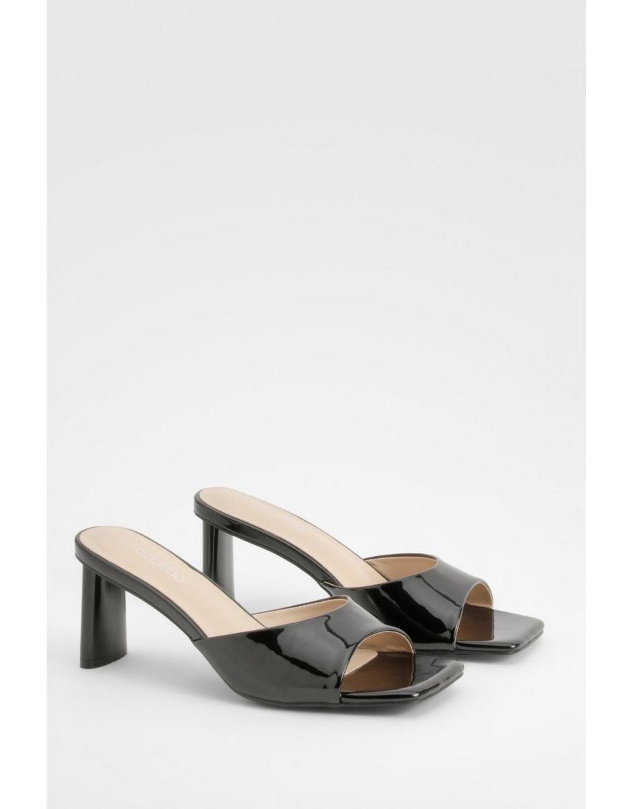 Flat heel mules hotsell