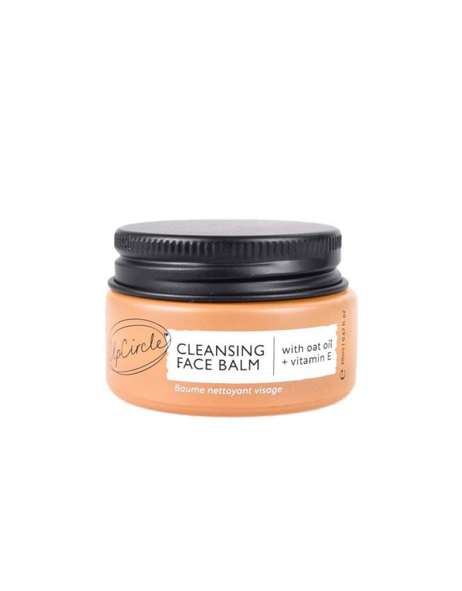 UpCircle Cleansing Face Balm with Apricot Powder - Travel Size 20ml