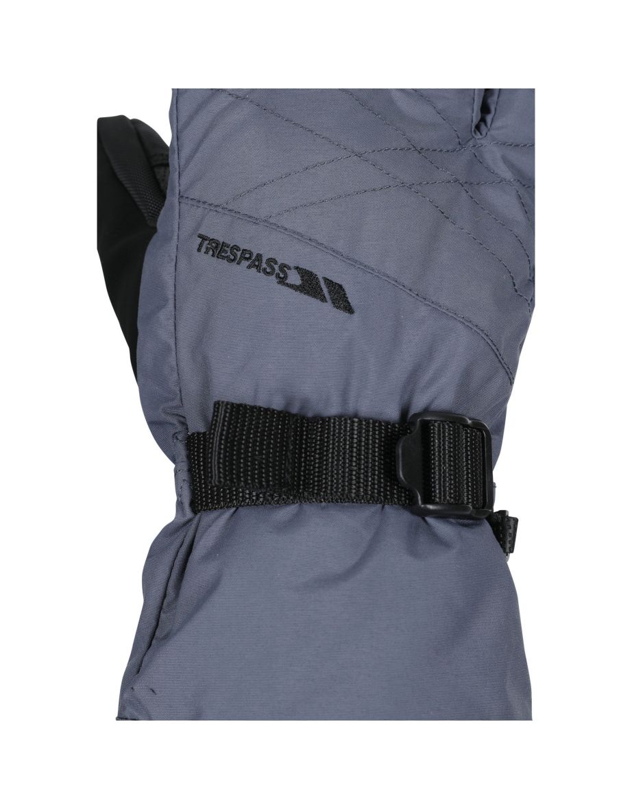 Trespass Mens Reunited II Ski Gloves - Lead - 2