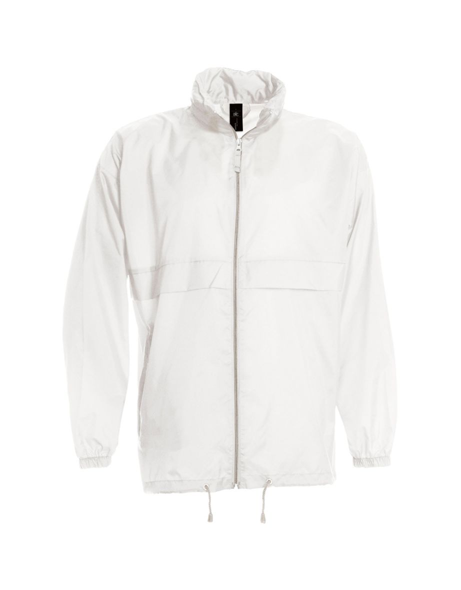 B&C Sirocco Mens Lightweight Jacket / Mens Outer Jackets - White