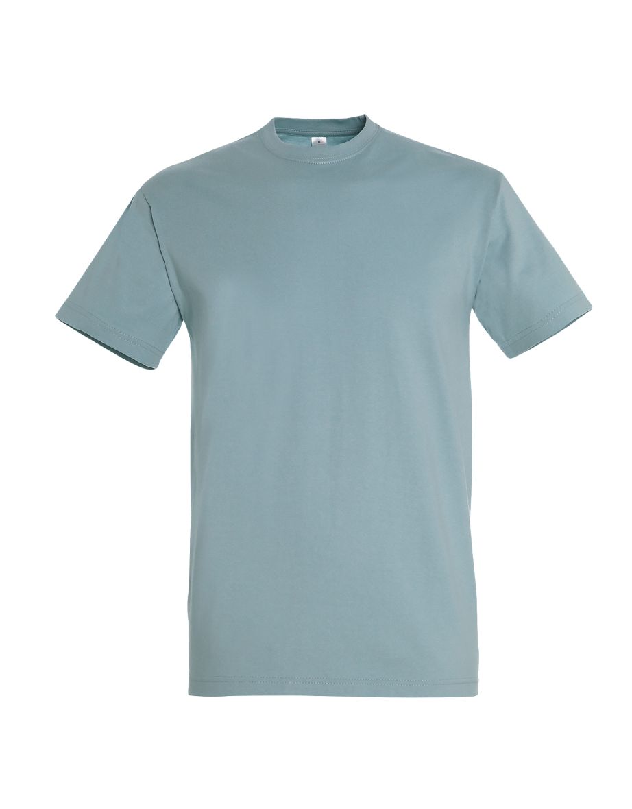 SOLS Mens Imperial Heavyweight Short Sleeve T-Shirt - Ice Blue