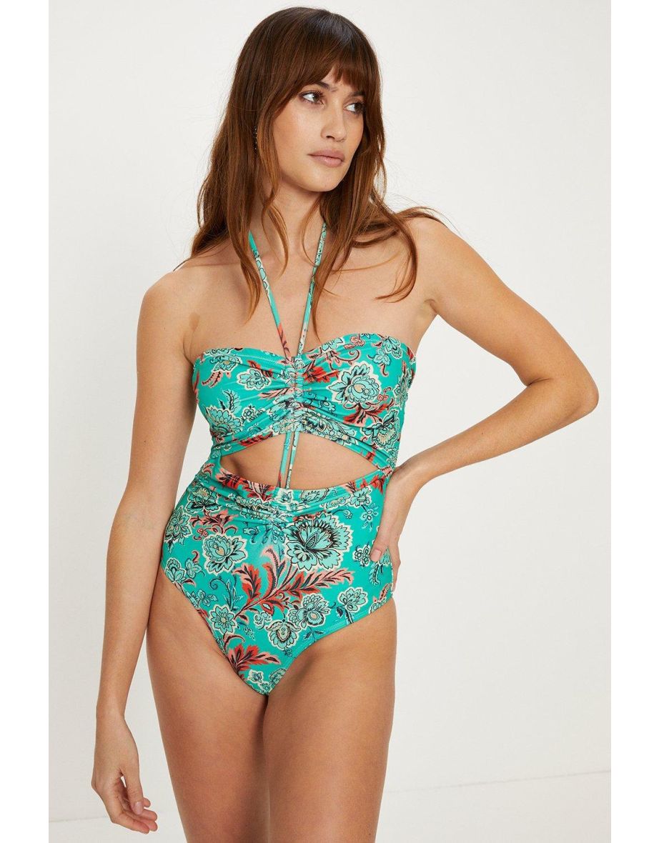 Cut out middle swimsuit online