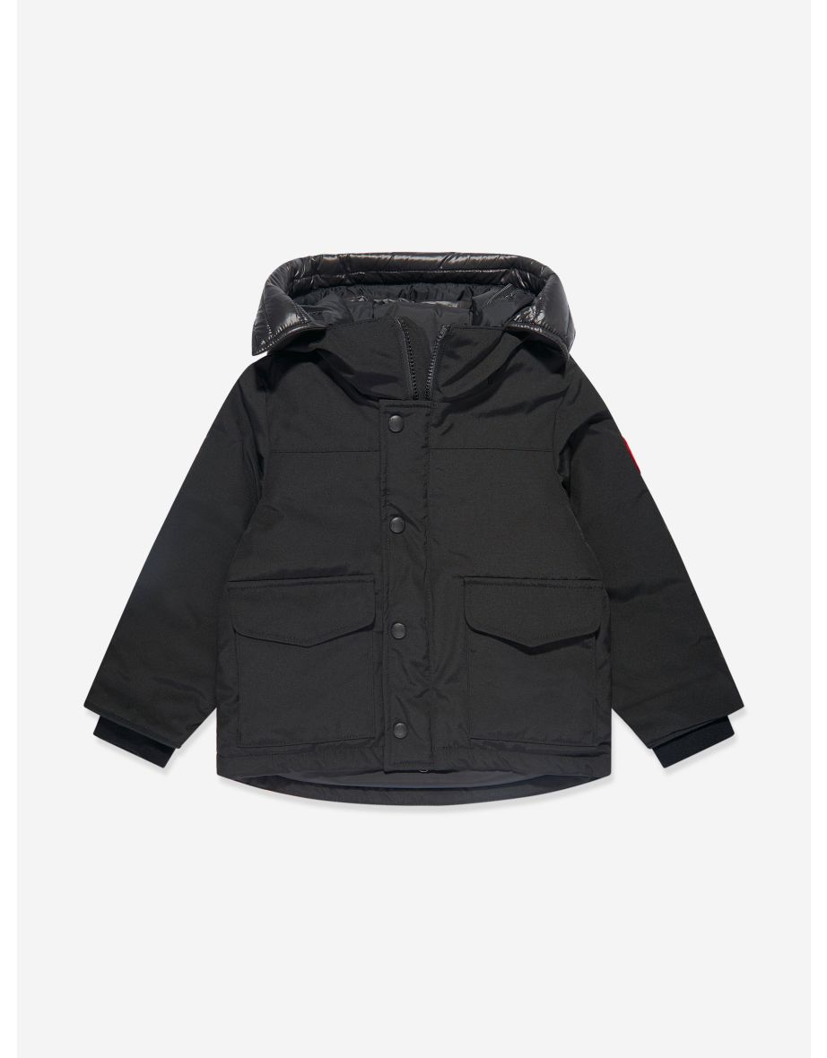 Kids Lynx Parka in Black