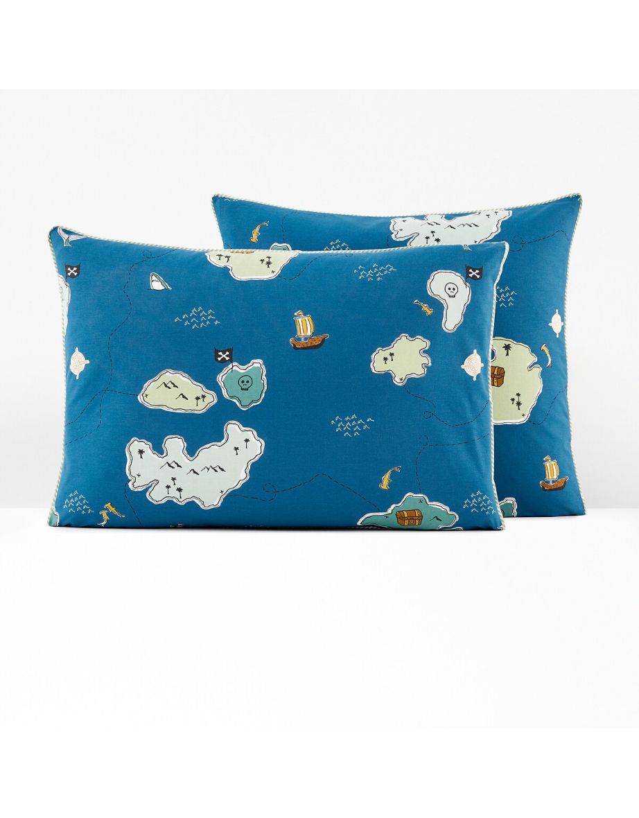 Trezoro Treasure Island 100% Cotton Pillowcase