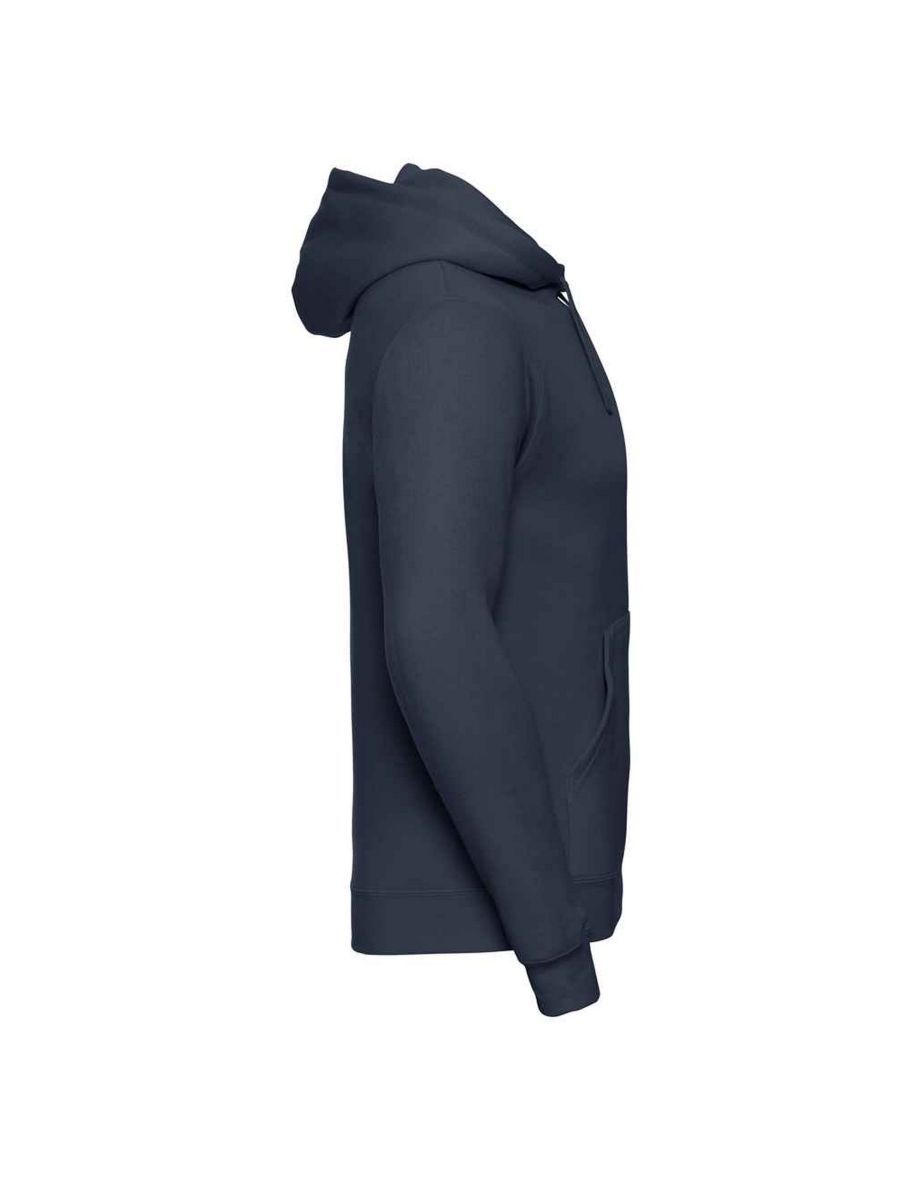 Russell Mens Plain Hoodie - French Navy - 2