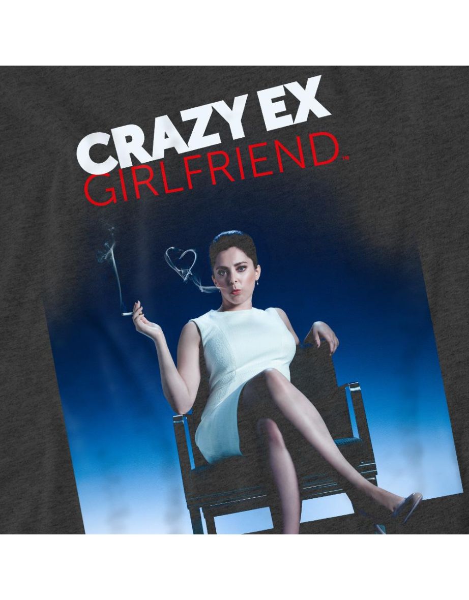 Crazy Ex-Girlfriend Unisex Adult Crazy Instinct T-Shirt - Charcoal - 3