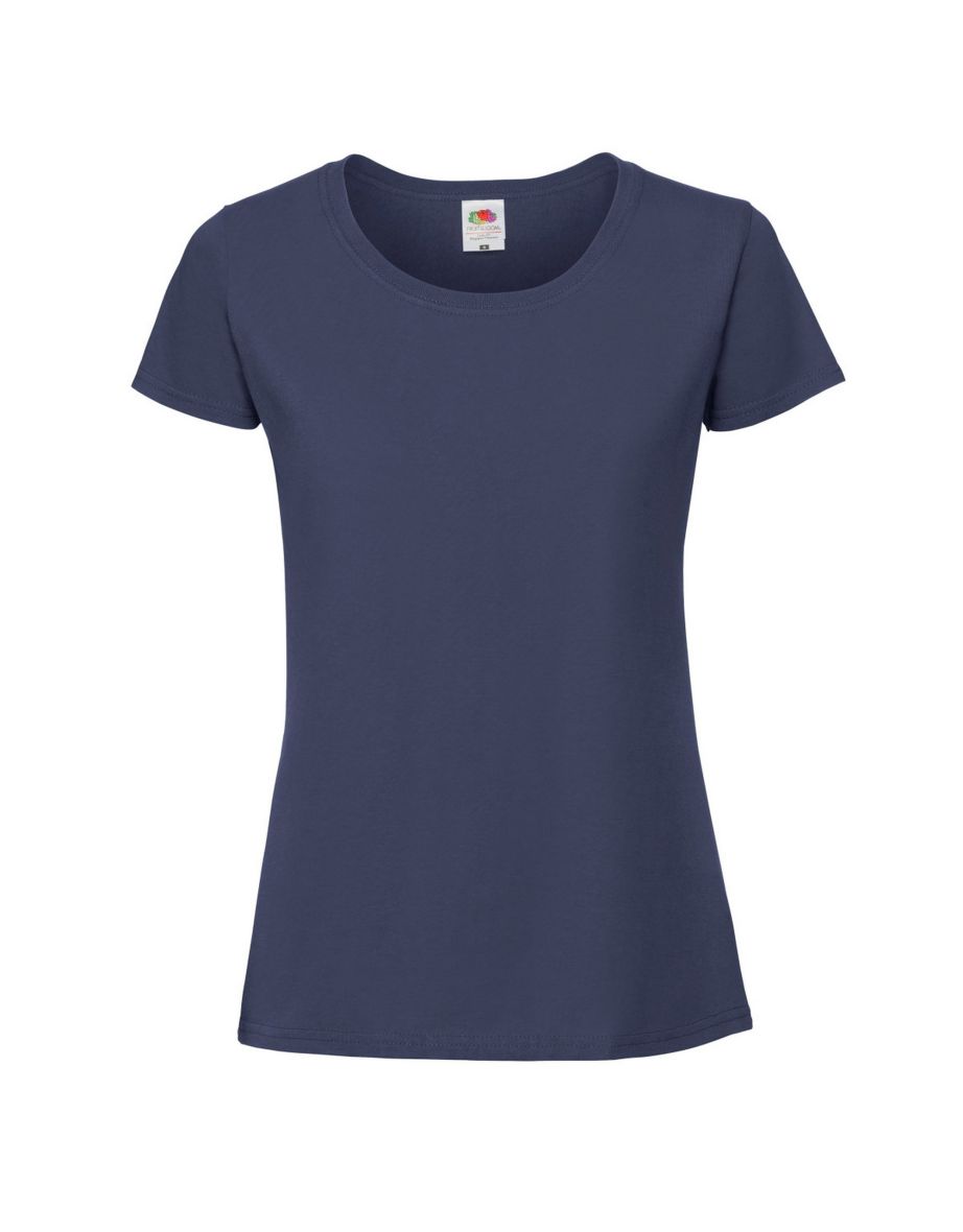 Fruit Of The Loom Womens/Ladies Ringspun Premium T-Shirt - Ultramarine