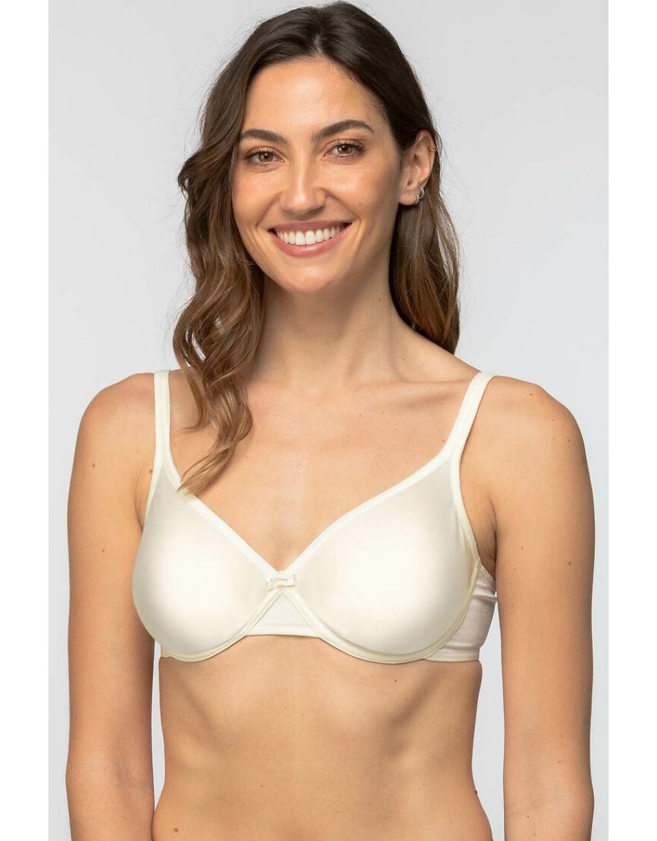 Cross Your Heart Satin Bra without Underwiring