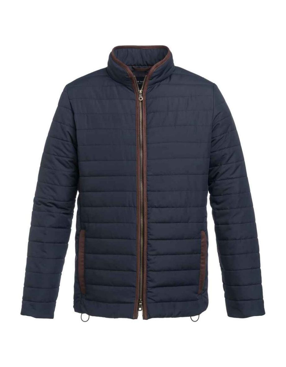 Brook Taverner Mens Padded Jacket - Navy