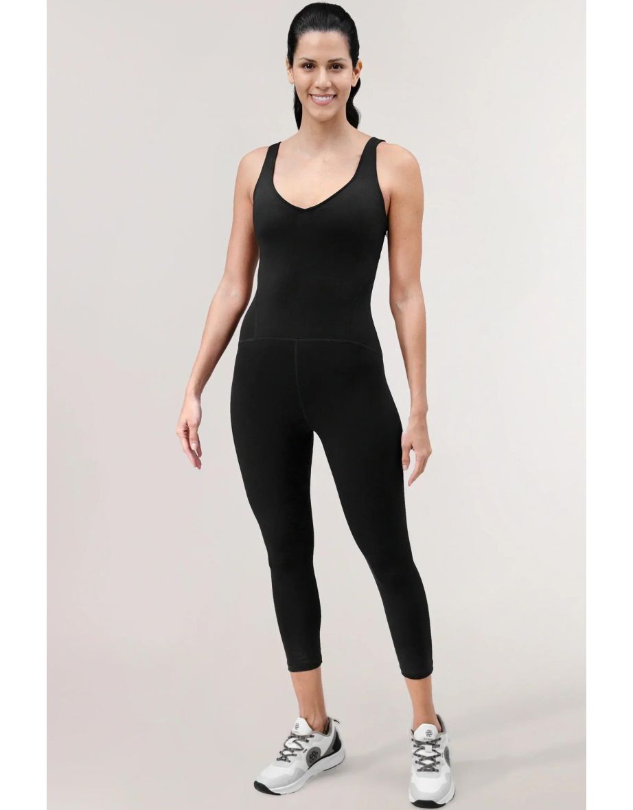 Sculpting Unitard - CORE BLACK