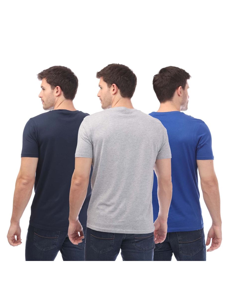 Men's Bench Beau 3 Pack T-Shirt in Blue - 1