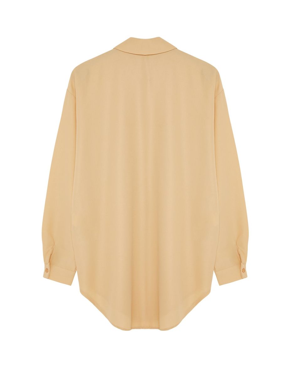Ecru Woven Shirt - 7
