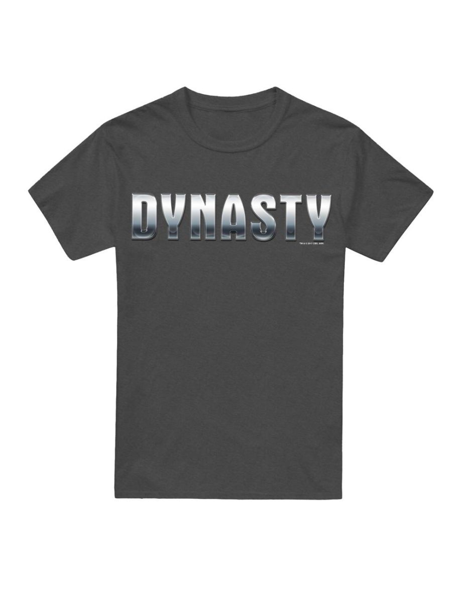 Dynasty Unisex Adult Shiny T-Shirt - Charcoal