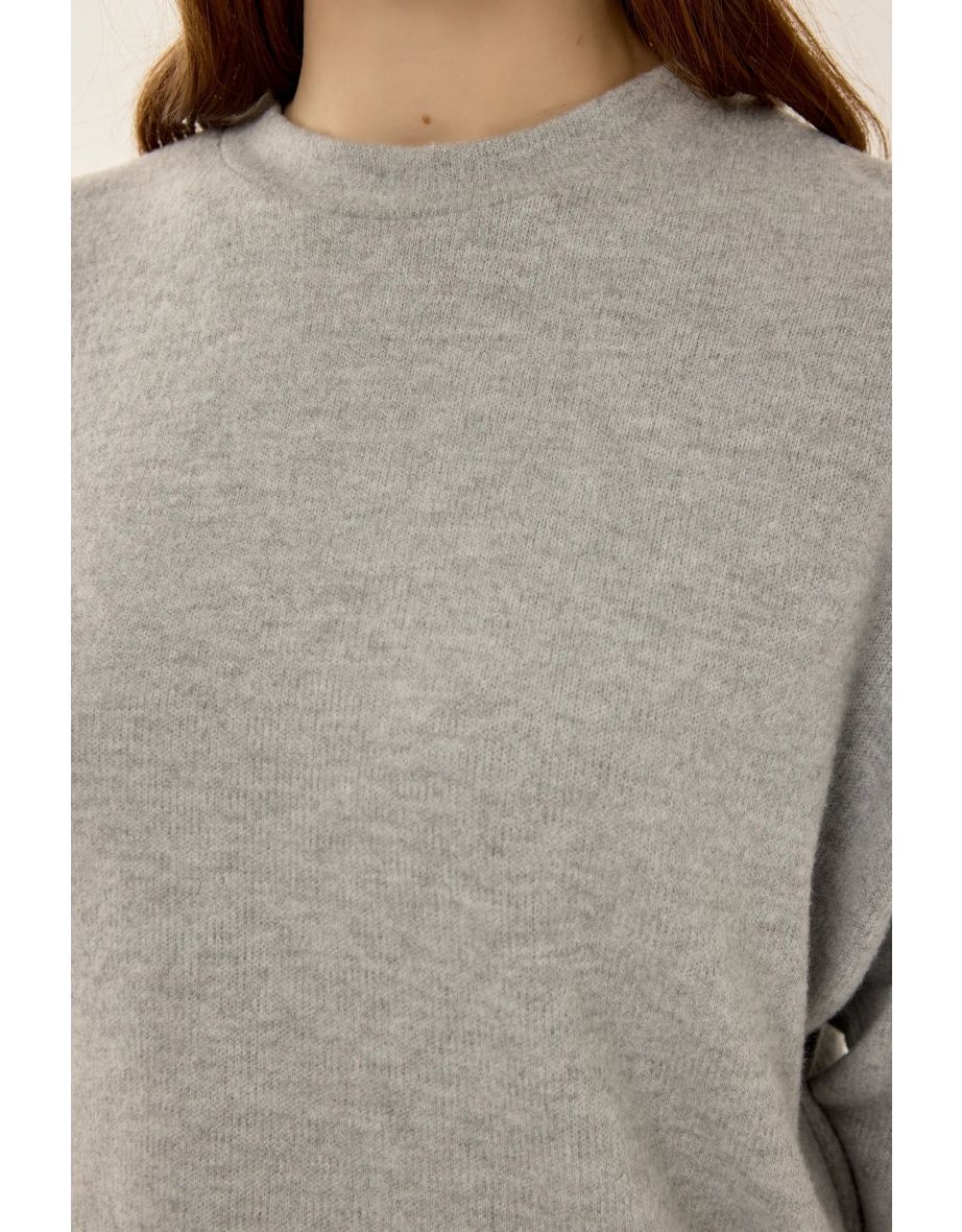 Relaxed Fit Basic Sweater - 3