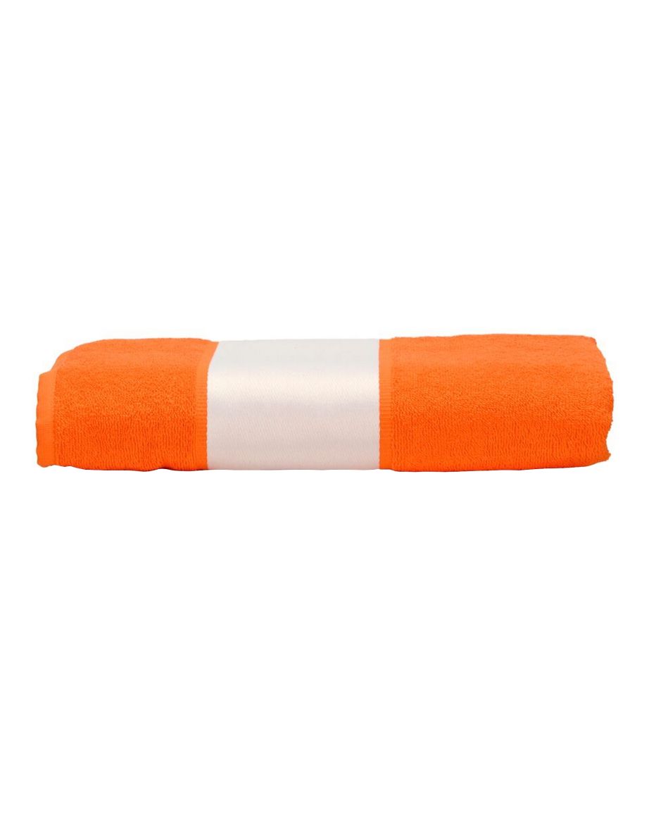 Bright orange hand towels online